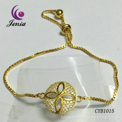 Jenia Adjustable Popular Chian Bracelet,Custom Your LOGO